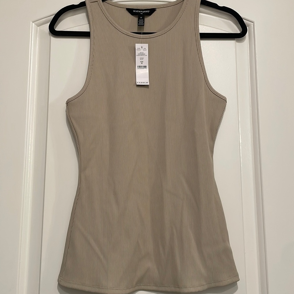White House black market fitted tank